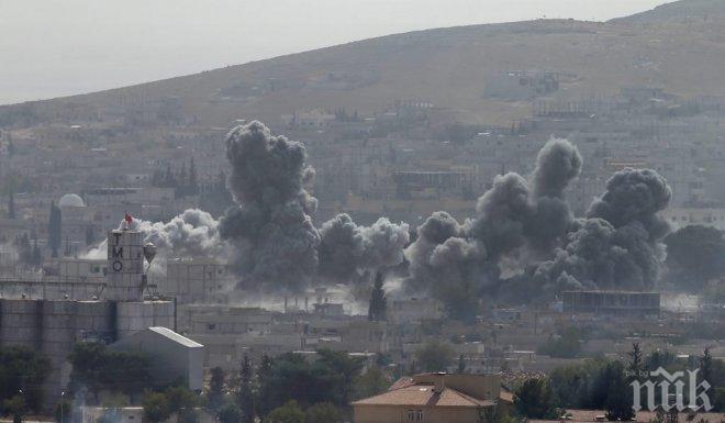 Поне 17 цивилни са убити при удари по сирийския град Ракка
