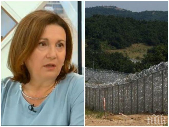 Румяна Бъчварова: Няма нищо скрито в изграждането на оградата с Турция