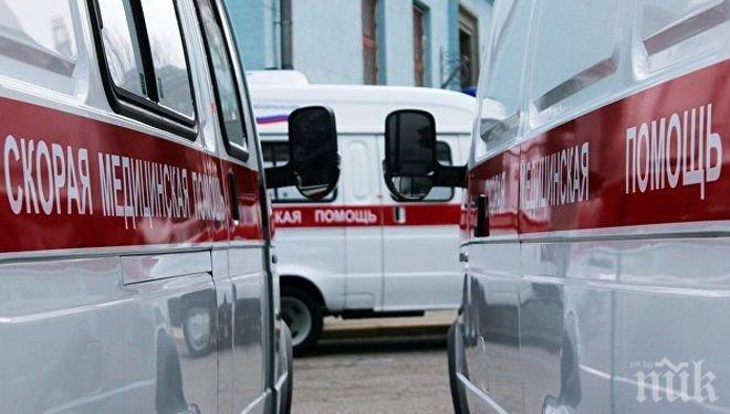 Инцидент! Електричка е дерайлирала в Санкт Петербург