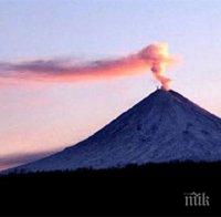 Активност! Пепел от вулкана Шивелуч е паднала върху две села на полуостров Камчатка
