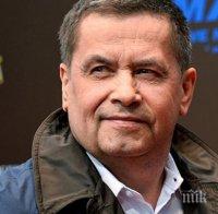 Вокалът на група „Любе“ Николай Расторгуев бе приет по спешност в болницата в Тула