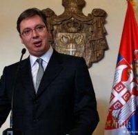 Вучич съобщава кой ще бъде новият премиер на Сърбия