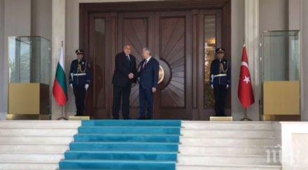 първо пик химнът българия звучи турция посрещат борисов почести видео обновена