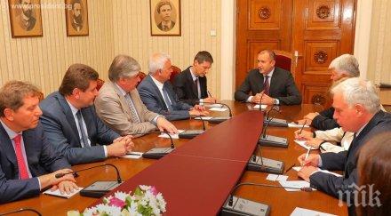 румен радев прие ръководствата лукойл лукойл българия