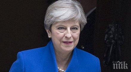 консерваторите пълна подкрепа тереза мей петгодишен мандат премиер