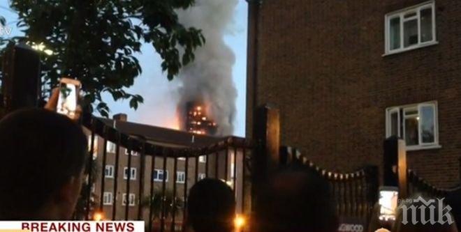 В горящия небостъргач в Лондон няма пострадали българи