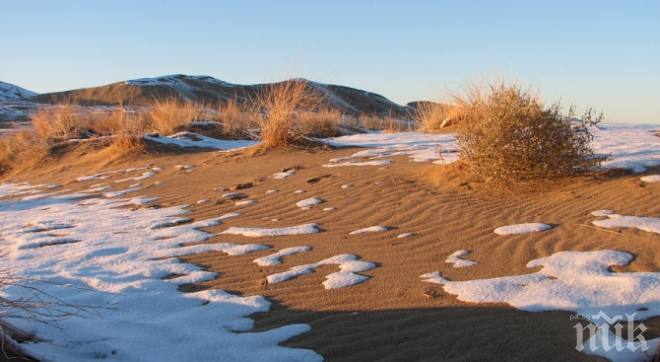 Юнски сняг зарадва скиорите в Калифорния