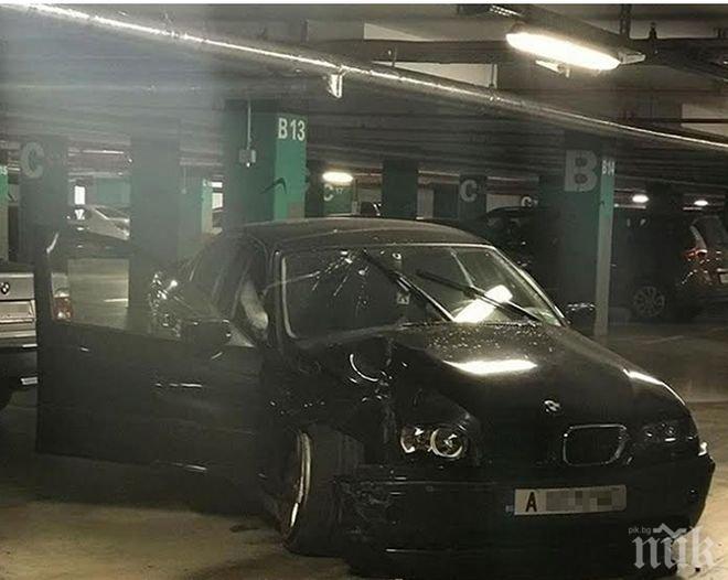 УЖАС В БУРГАС! Шофьорка се вряза в колона, за да избегне удар с бесен рейсър 