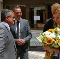 Ангелкова похвали кмета на Първомай
