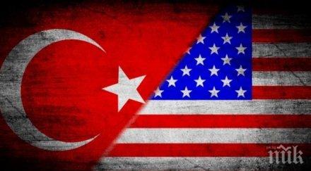 дипломатическо напрежение вашингтон анкара заради охранителите ердоган