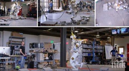 уникално наса показа робот хуманоид работи марс видео