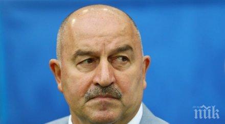 черчесов отрече напрежение тима русия