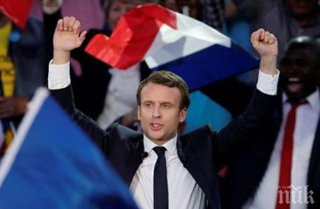 ПРОГНОЗА: Макрон печели до 75% от местата в парламента на Франция