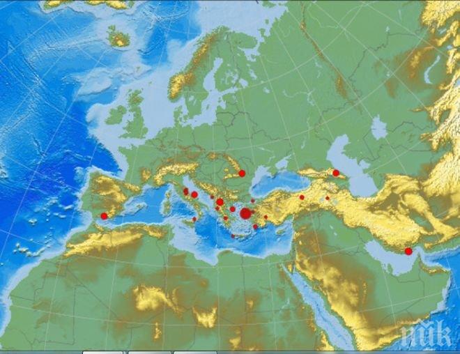 Балканите се люлеят здраво! 13 земни труса в Турция за по-малко от 24 часа 
