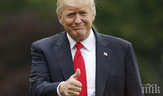 Доналд Тръмп във възторг от президентската резиденция в Кемп Дейвид

 