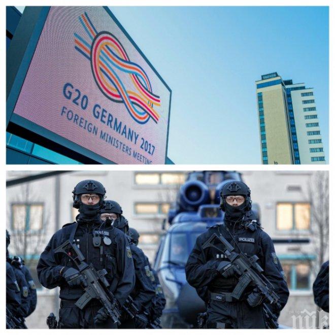 32 милиона евро ще струва охраната на Г-20 през юли в Германия