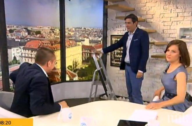 КУРИОЗ! Виктор Николаев донесе стълба на Джамбазки, за да прескача границата 