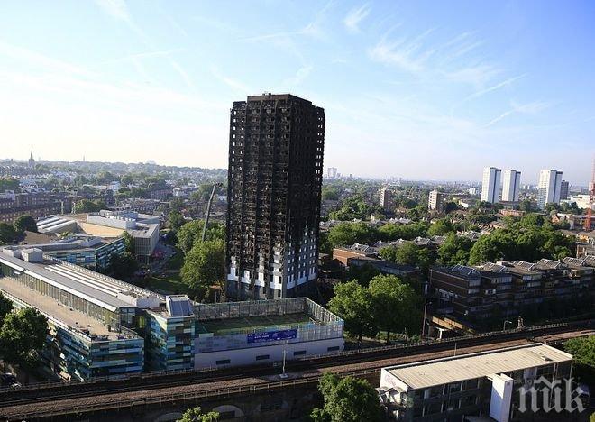 ОГРОМНА ТРАГЕДИЯ! Жертвите на огнения ад в Лондон растат, бройката им може да надмине 100