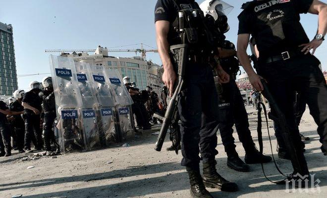 Паника в Истанбул! Мъж заплаши,че ще се взриви пред консулството на САЩ