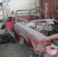 ПЪЛЕН АБСУРД! Разглобена стара кола получи фиш за превишена скорост във Видин