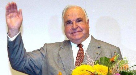 германия отказва изпрати хелмут кол почести