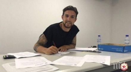 основен футболист остава армията