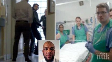 извънредно пик лондонски лекари шокирани докараха кървящ мъж оказа атентаторът уестминстър шокиращи снимки видео