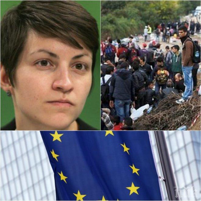 МЕЖДУНАРОДЕН СКАНДАЛ! Лидер на Зелените в ЕС ще населява Източна Европа с бежанци: Ако не искат, ще ги принудим!