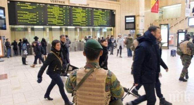 Арести! Белгийската полиция е задържала четирима души по подозрение за съпричастие с брюкселския терорист