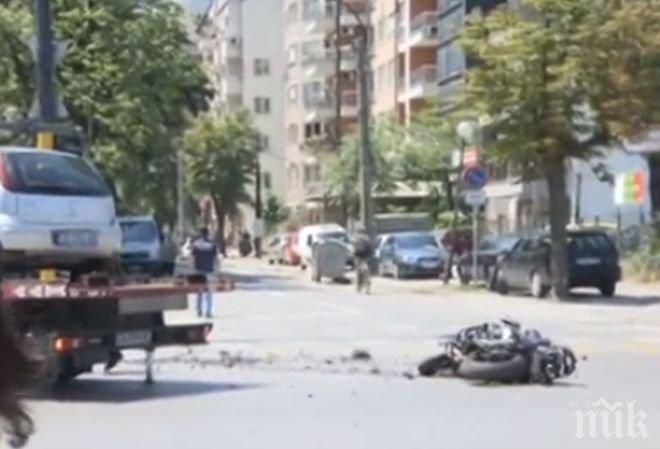 ОТ ПОСЛЕДНИТЕ МИНУТИ! 40-годишен моторист загина на бул. Тодор Александров в столицата