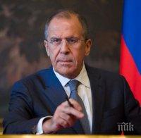 Външният министър на Русия Сергей Лавров очаква отговори от Вашингтон