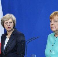 Германският канцлер Ангела Меркел определи предложението на британския премиер Тереза Мей като добро начало