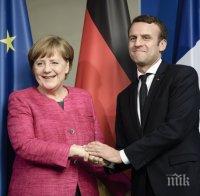 Ангела Меркел и Еманюел Макрон: На срещата в Брюксел не обсъждахме Гърция, което е добра новина