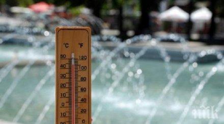 юнски горещини жега последния ден седмицата живакът скача 36°
