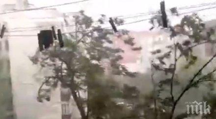 градушка удари пловдив видео