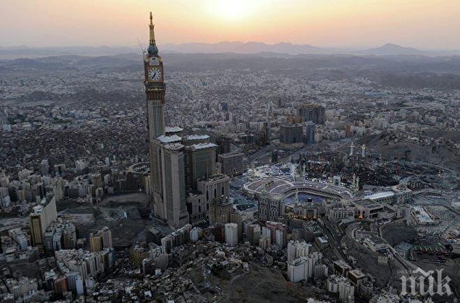 Арести! Петима задържани след предотвратения терористичен акт в Мека