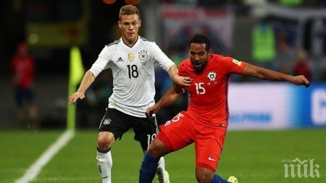 Чили изпусна Германия в Казан