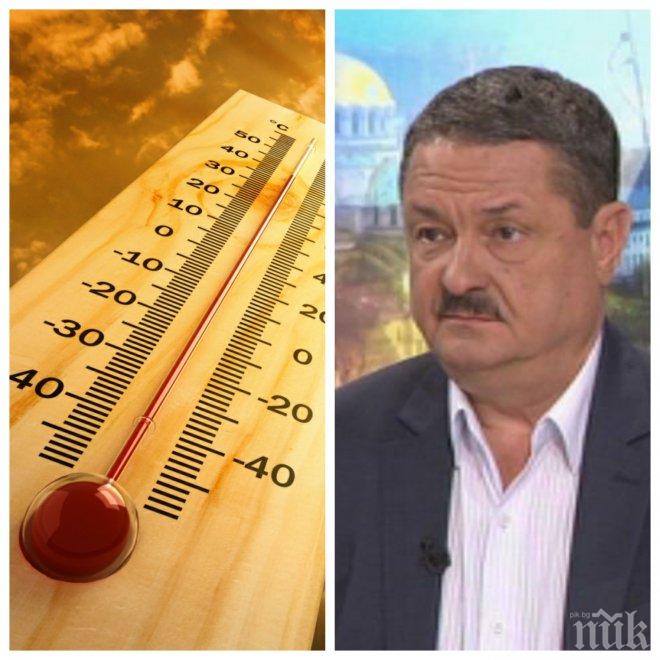 ШОКИРАЩА ПРОГНОЗА! Климатологът Георги Рачев: Идат адски жеги!