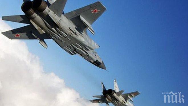 Руски изтребители са прехванали повече от 14 самолета, изпълняващи разузнавателни мисии