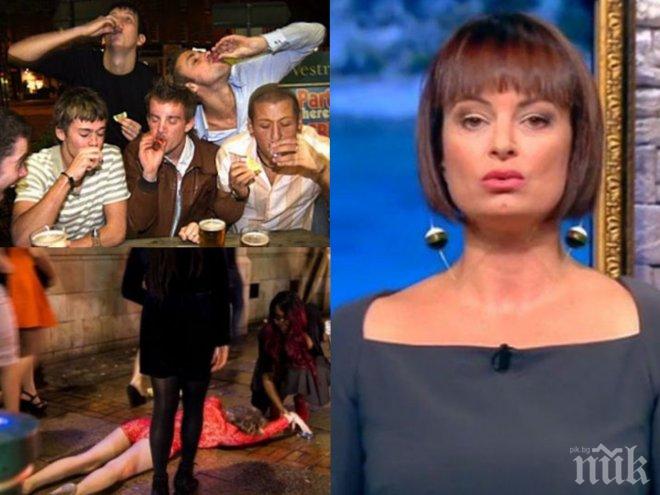 СКАНДАЛНО! Мариана Векилска нажежи ефира: Нека се напиват чужденците в Слънчев бряг!