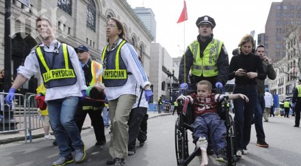 взривът бостън спре традиционния маратон