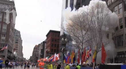 вижте кадри ужаса бостън