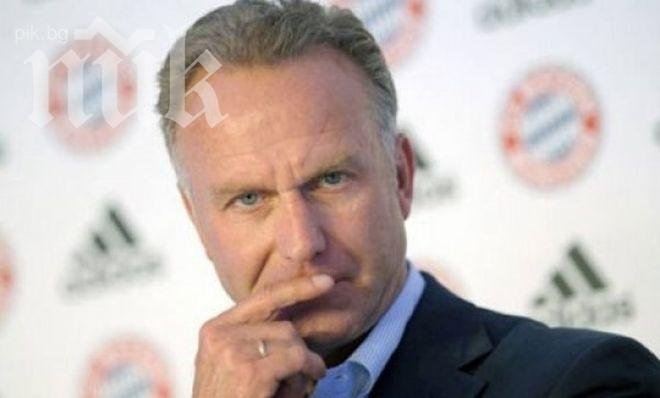 Карл -Хайнц Румениге: Задникът на Клоп ще кацне в музея на Байерн