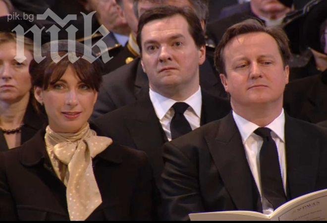 Баронеса Тачър бе смела жена на трудна работа 