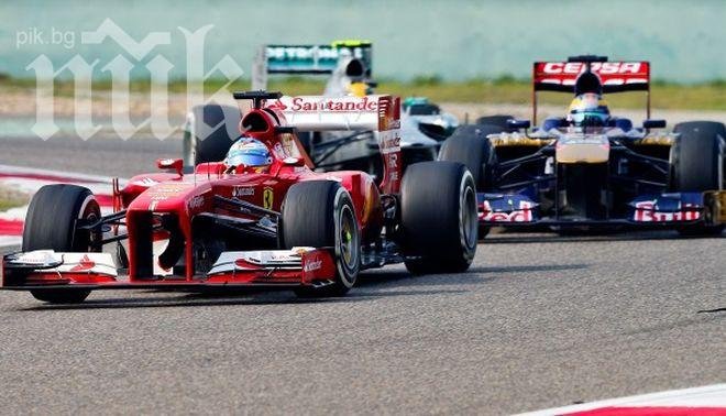 Първа победа за Алонсо за сезона в Китай 