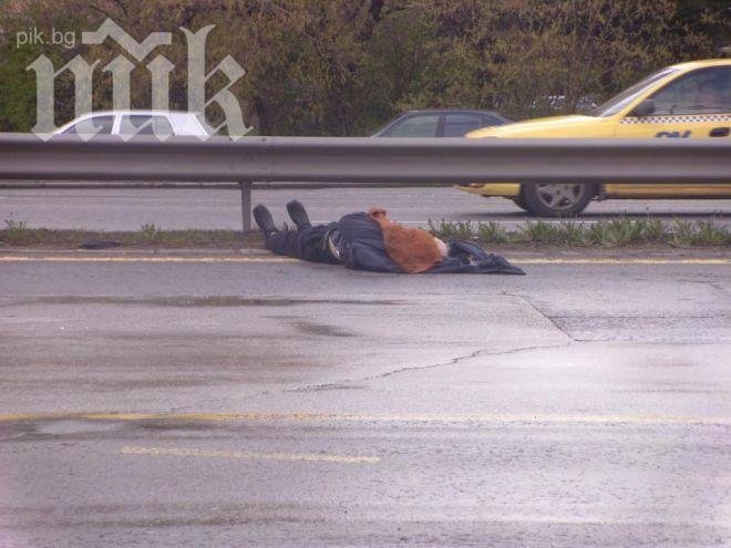 Блъснаха пешеходец на Цариградско шосе (Снимка)