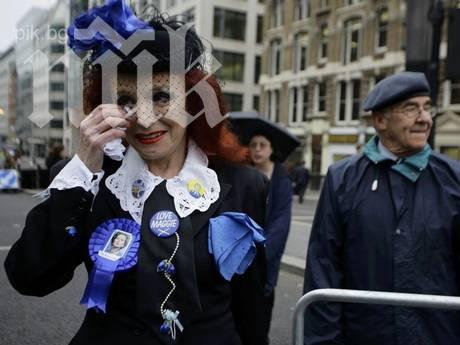 Вижте гостите на погребението на Маргарет Тачър