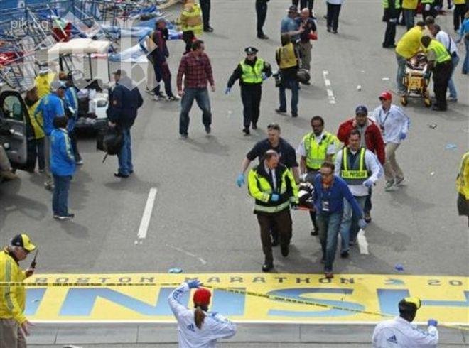 Вече има заподозрян за атентата в Бостън, ранен е