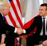По жицата! Доналд Тръмп и Еманюел Макрон обсъдиха предстоящата среща на Г-20 и ситуацията в Близкия Изток