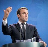 Макрон: Франция не признава анексията на Крим